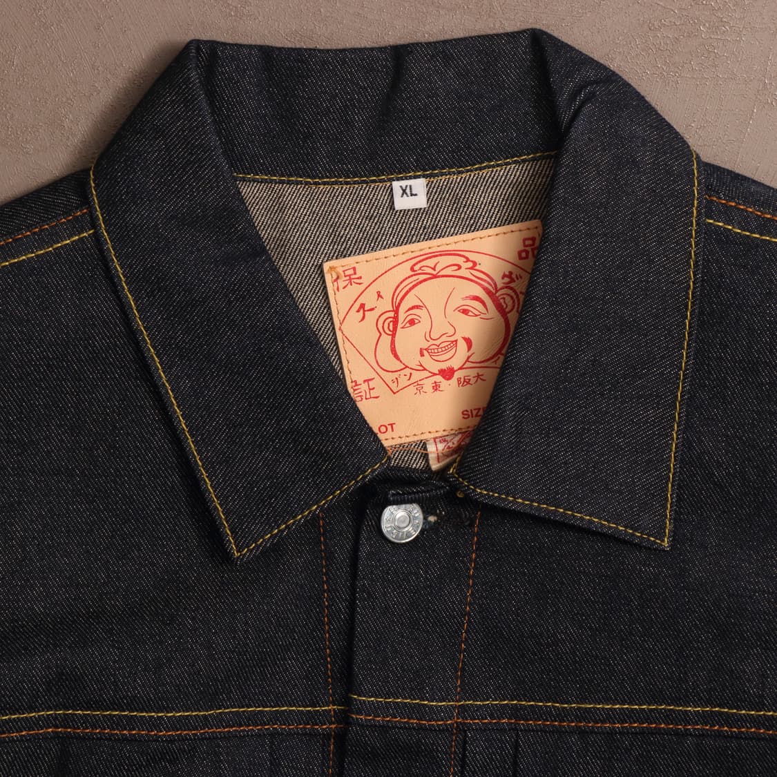 00's 에비수 로고 프린팅 데님 자켓 A1686 상품이미지2