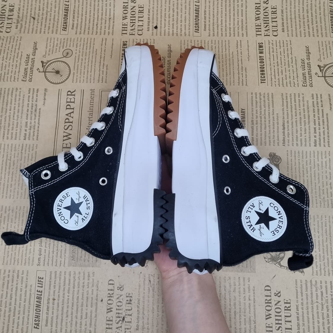 컨버스 런스타 하이크 여성하이탑225 상품이미지5