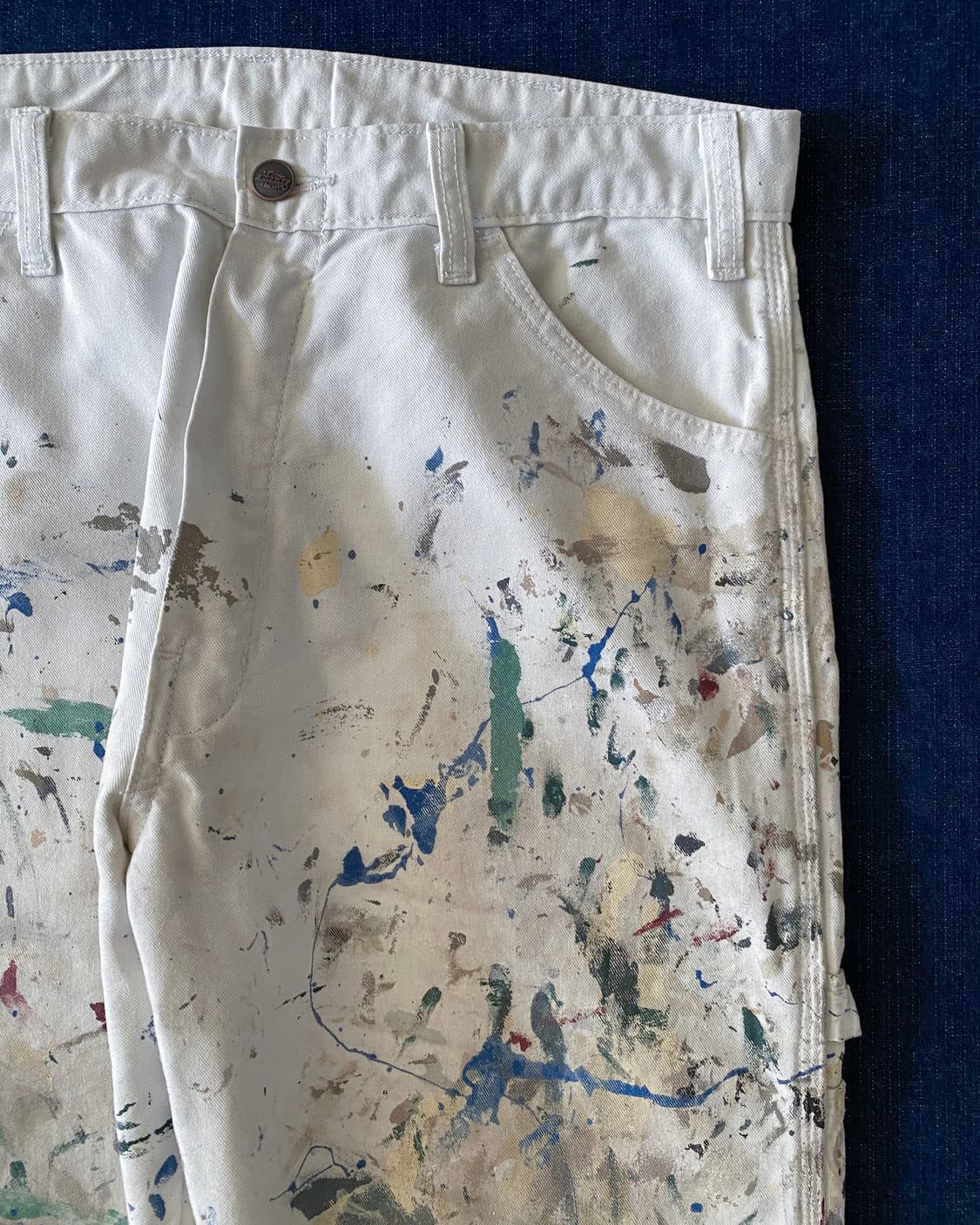 디키즈 화이트 카펜터 페인터 워크 팬츠 YC-027 상품이미지3