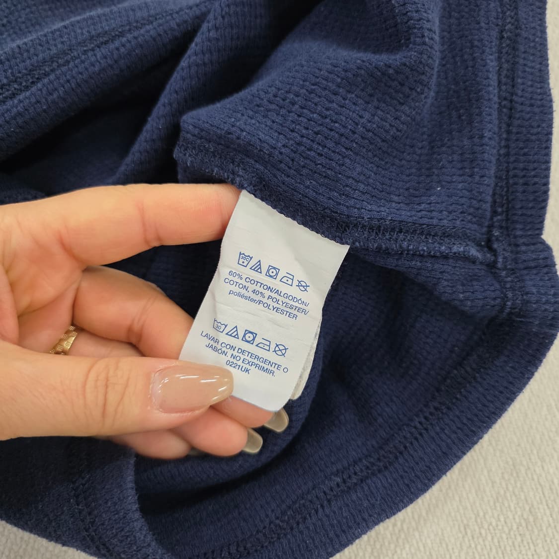 M 폴로 랄프로렌 와플 니트 0224J 상품이미지4