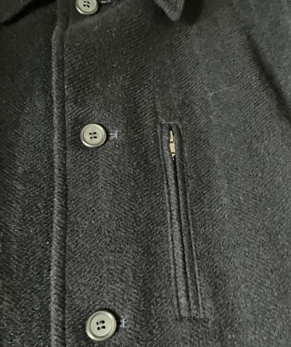 Im product denim black coat 상품이미지3