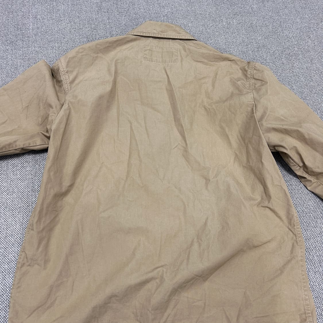 폴로 베이지 포플린 코치자켓(M) 상품이미지5