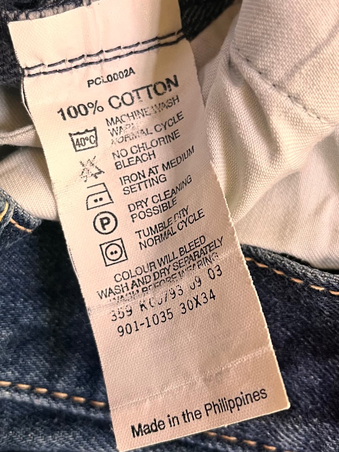 리바이스 타입원 901 데님팬츠 W30 L34 상품이미지5