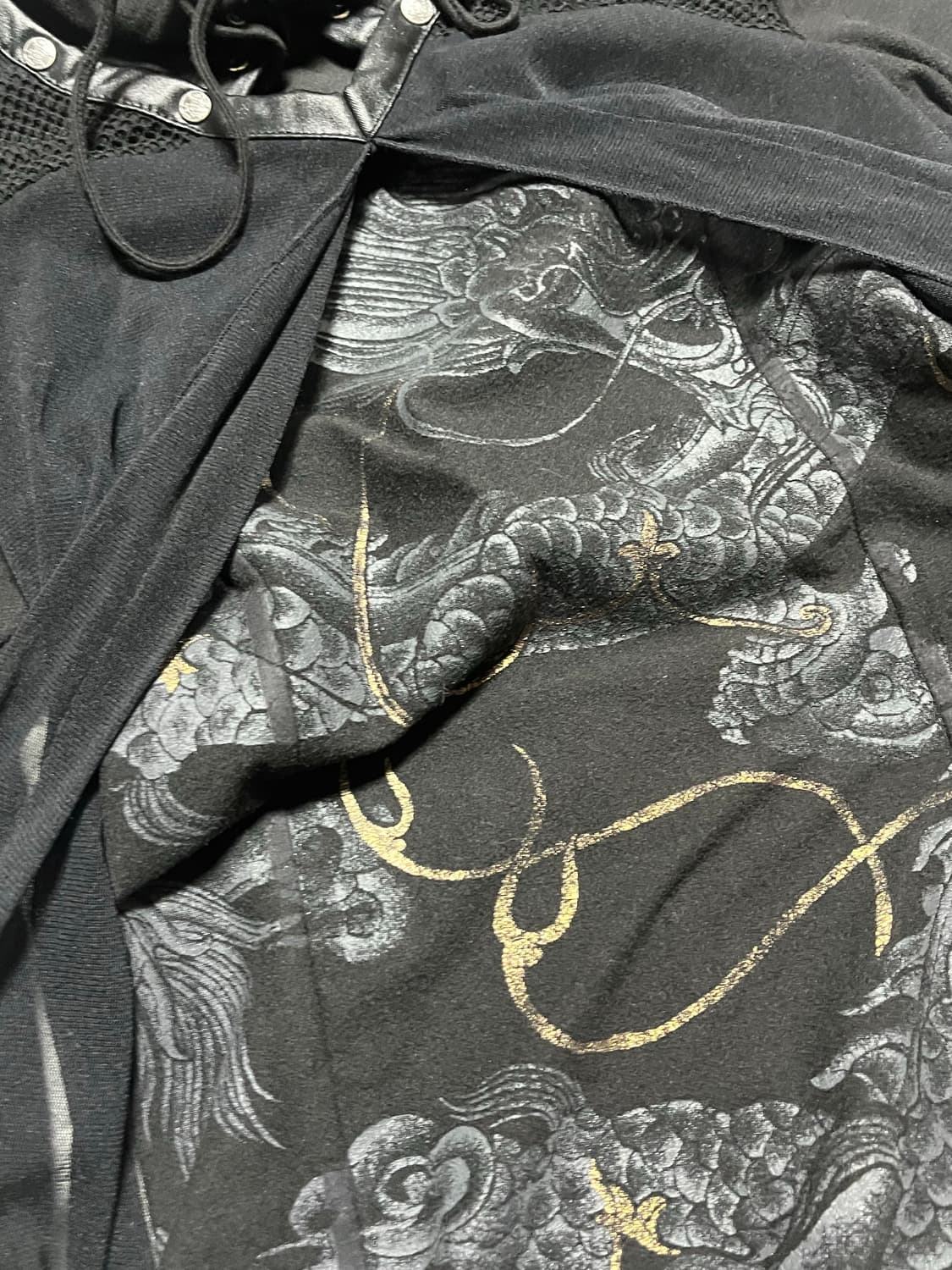 오즈온 ozz on 블랙 오리엔탈 원피스 큐빈파우닝리버티 상품이미지2