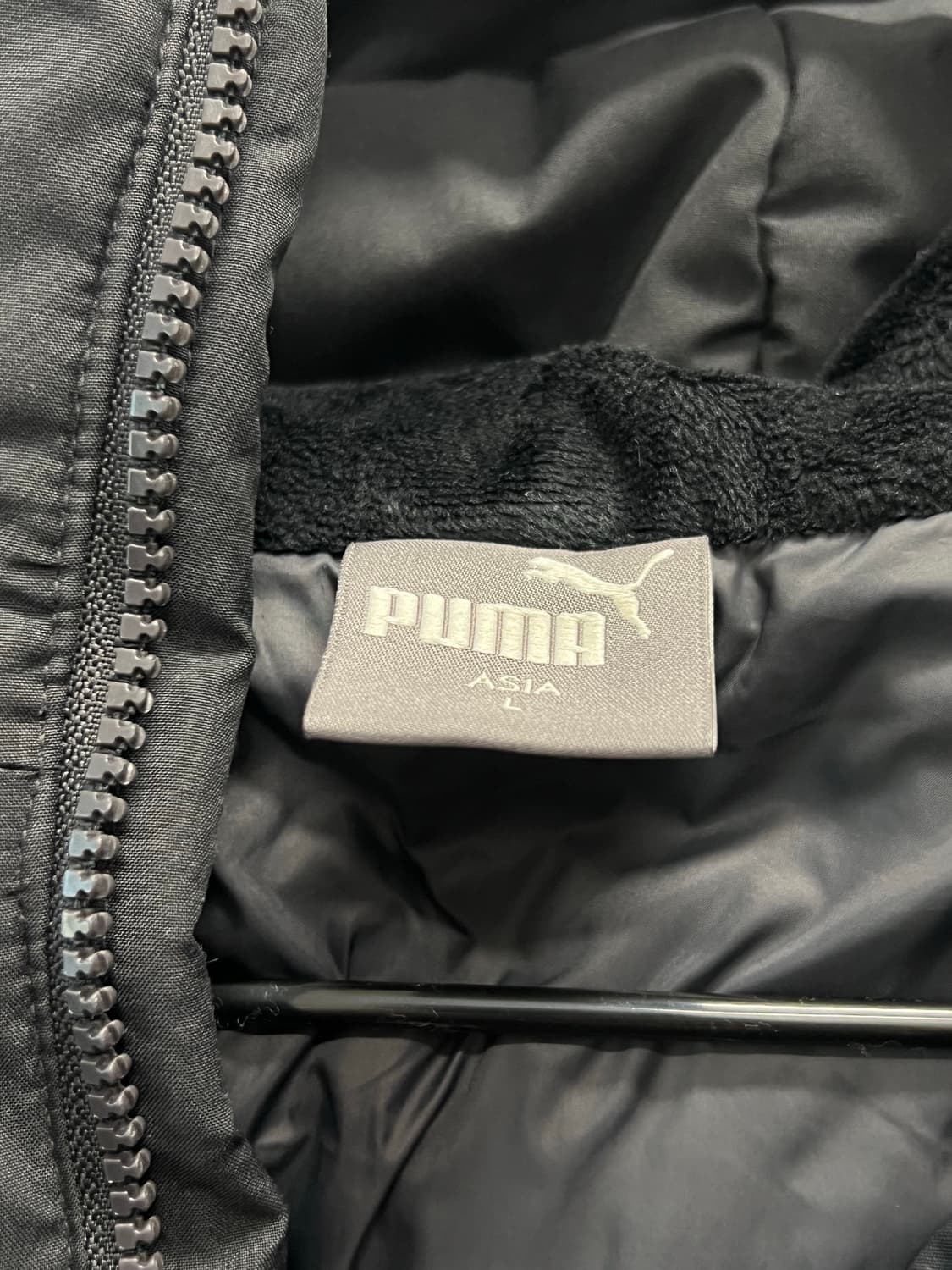 푸마 덕다운 패딩 자켓 블랙 상품이미지4