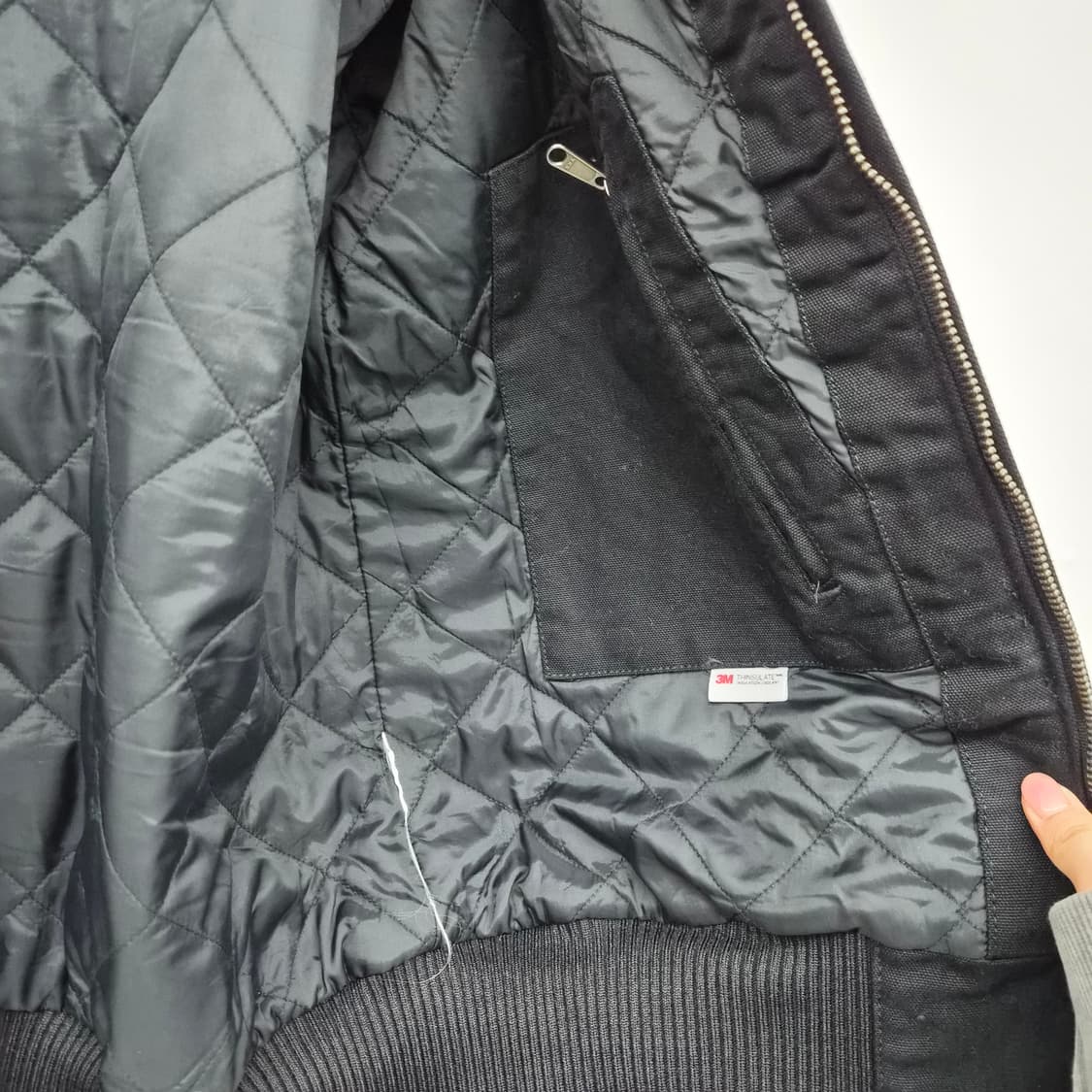 칼하트 블랙 후드 액티브 자켓 남녀공용 M 상품이미지9