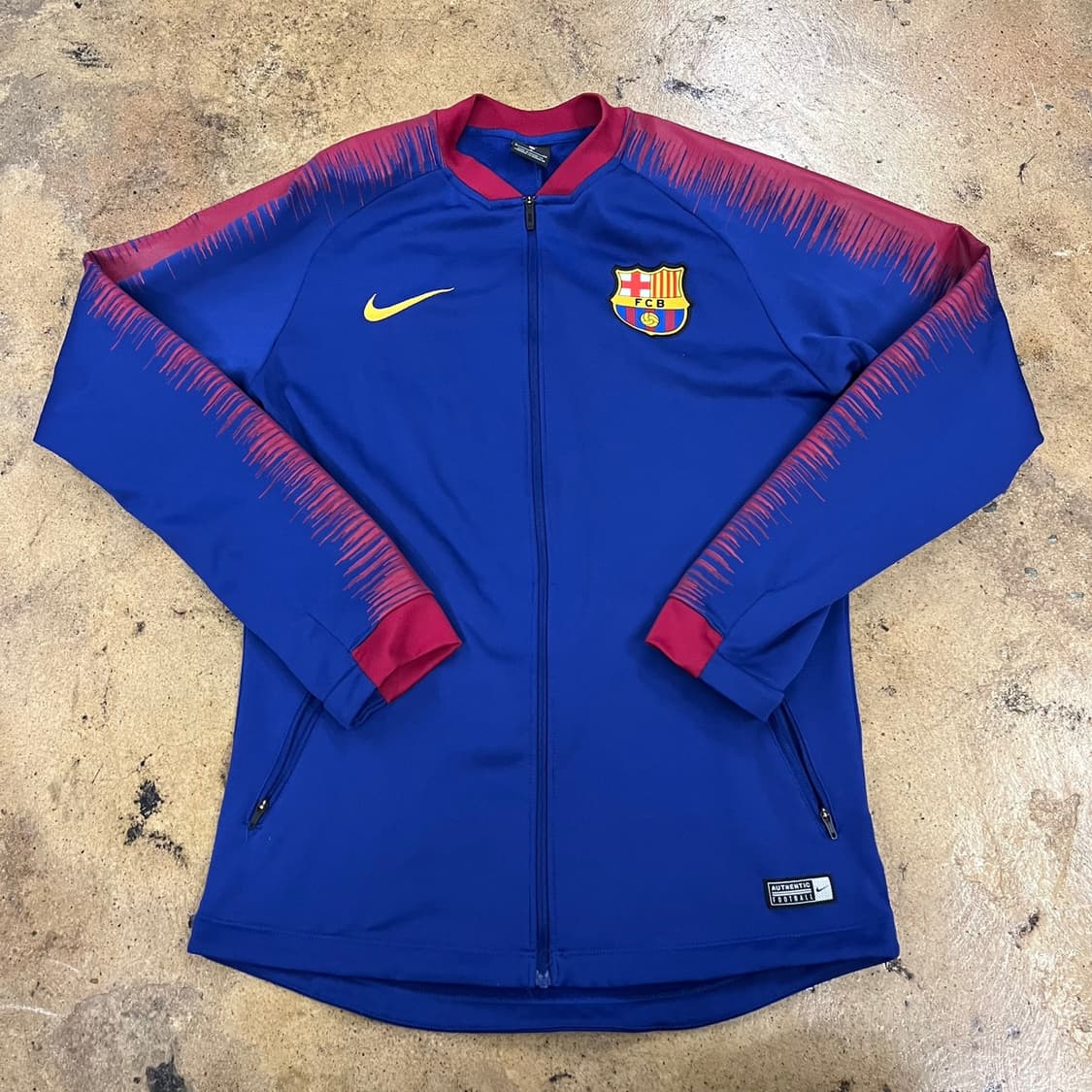[정품/S] 나이키 FC 바르셀로나 트랙탑 져지 자켓 블루 b10 상품이미지2