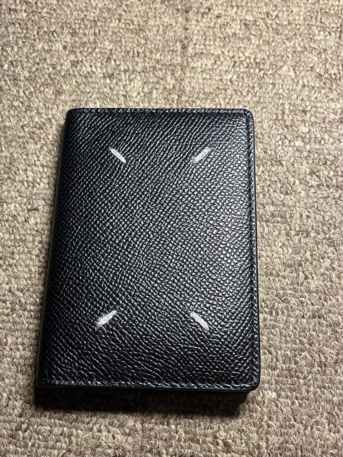 메종 마르지엘라 오거나이저 래더 바이폴드 지갑 크림에 상품이미지1