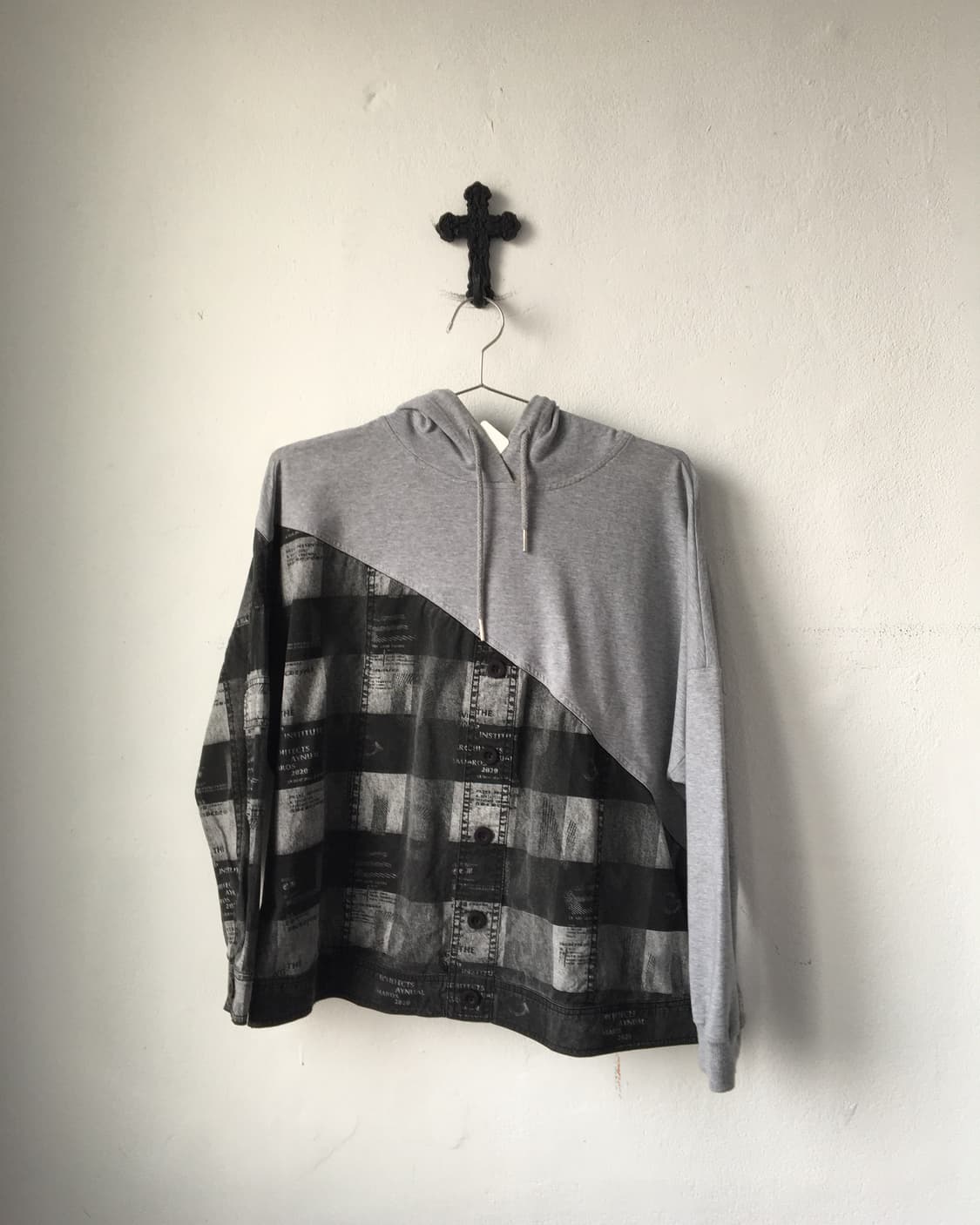 Layered point hood 상품이미지2