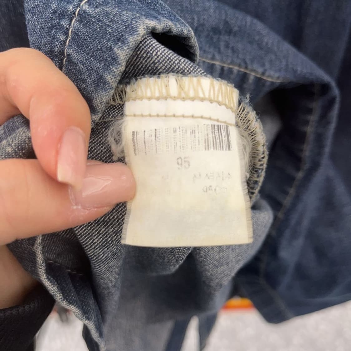  FUBU 클래식 올드스쿨 빈티지 데님 셔츠 95 C06440 상품이미지6