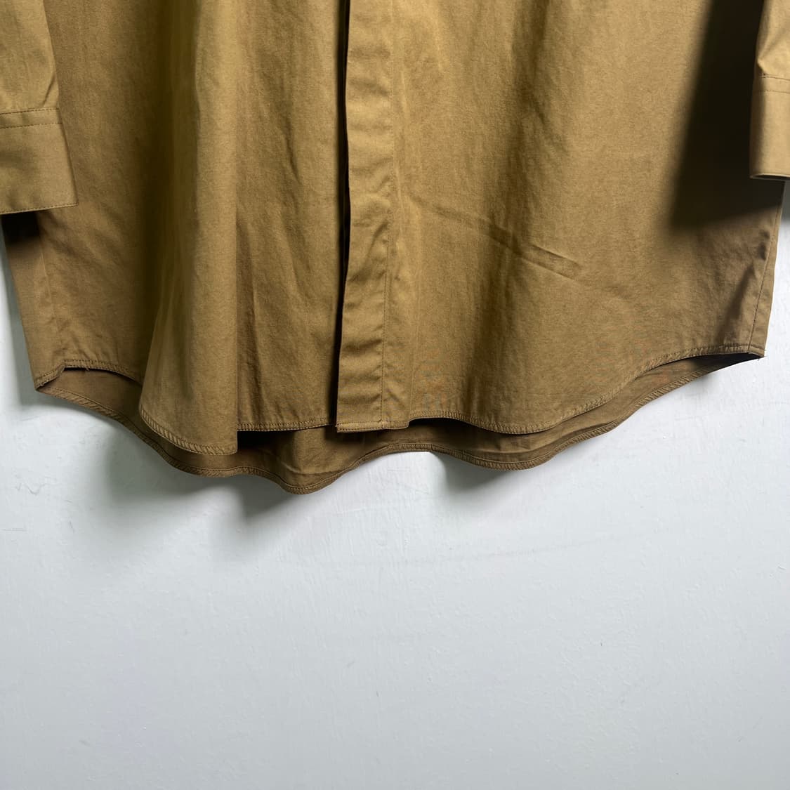 버버리 프로섬 브라운 코튼 셔츠 38 상품이미지5