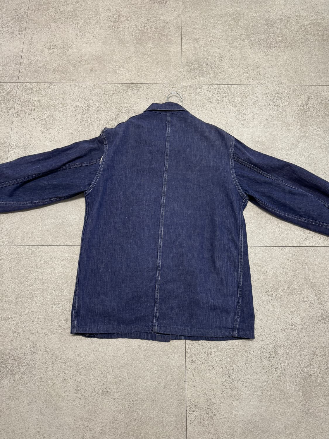 프렌치 빈티지 데님 워크 초어 자켓 상품이미지4