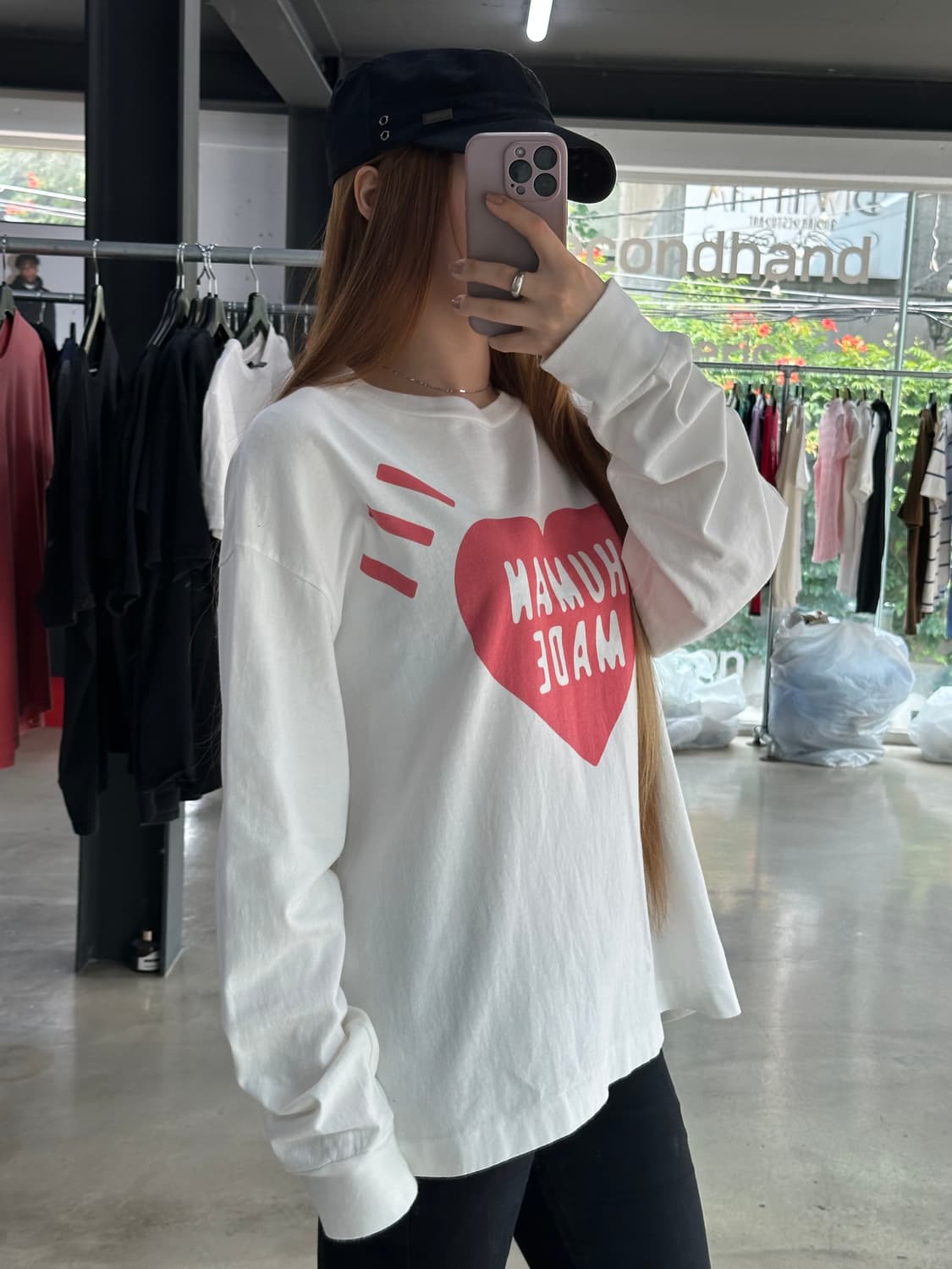 휴먼메이드 Date 그래픽 롱슬리브 상품이미지3