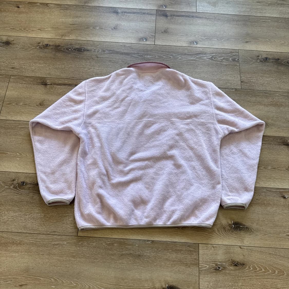 90s 파타고니아 신칠라 스냅-티 플리스 풀오버 핑크 상품이미지2