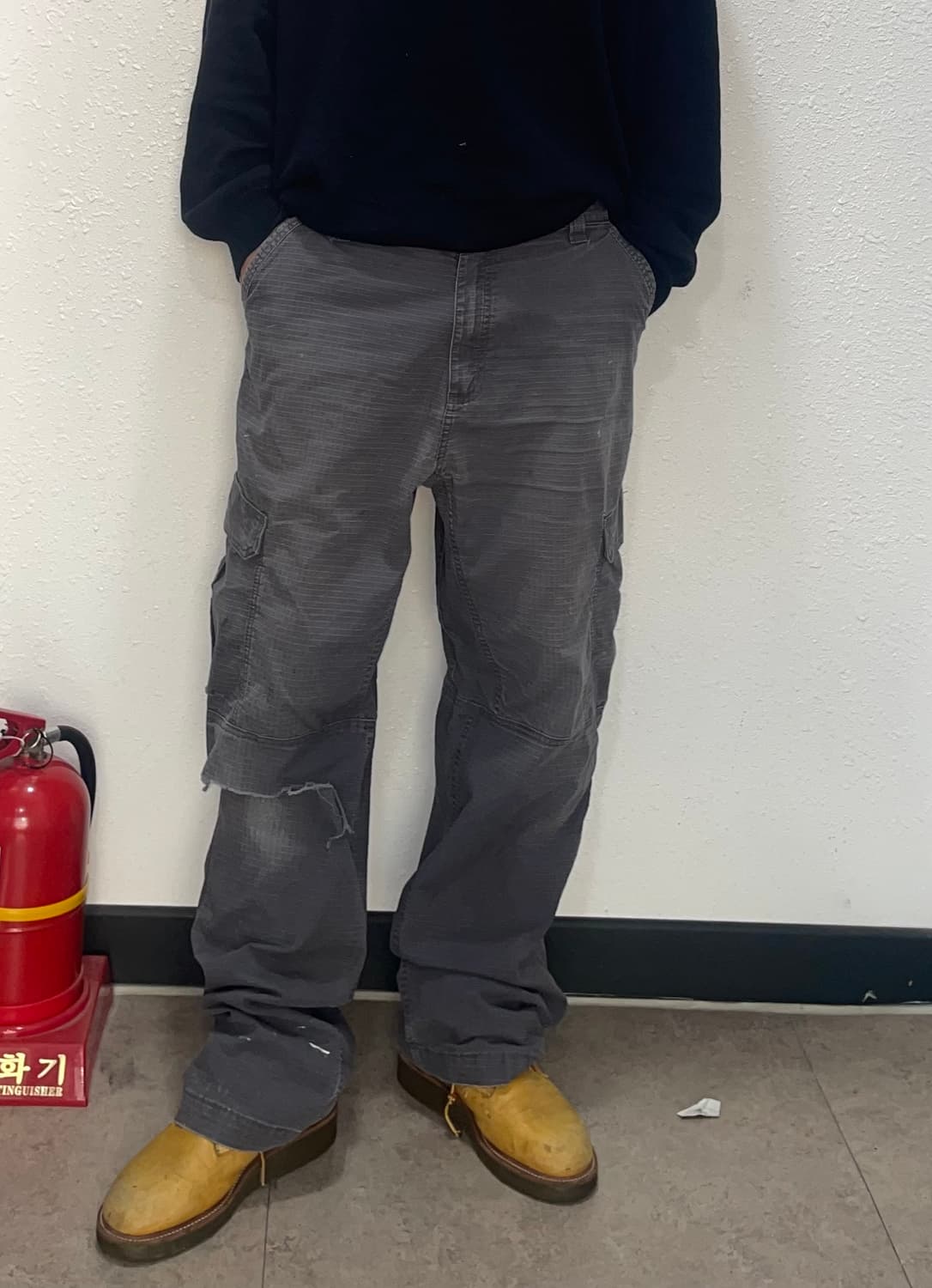 칼하트 립스탑 워크 카고팬츠 상품이미지2