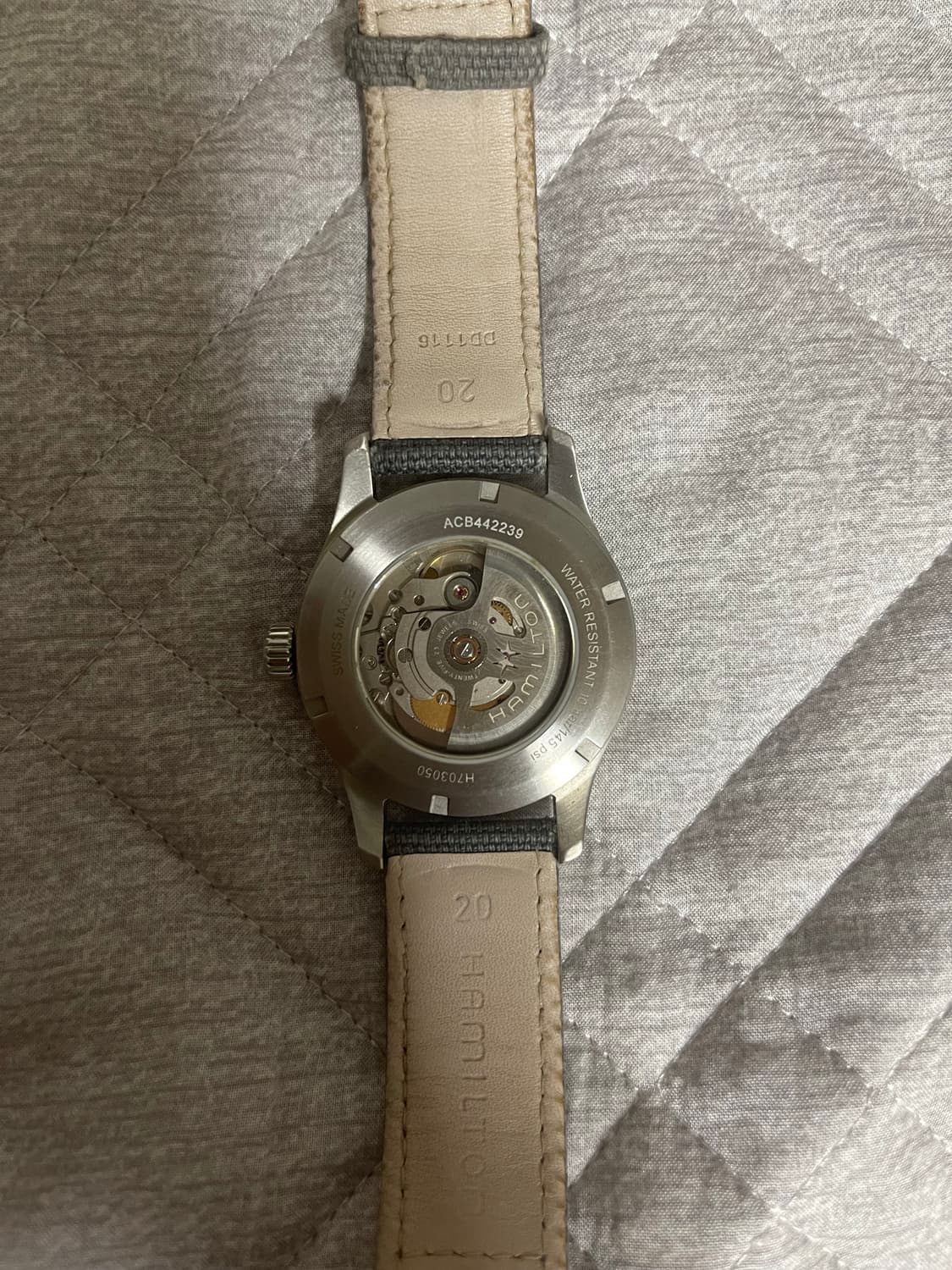 빈티지 해밀턴 카키필드 40mm 상품이미지2