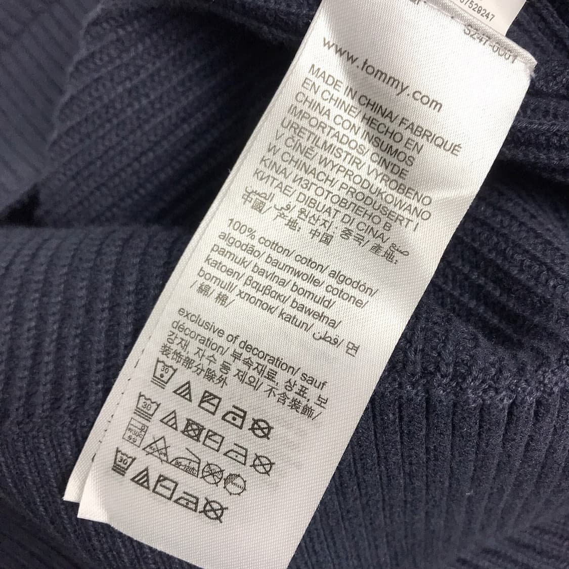 타미힐피거 반집업 니트 남성2XL (115) 상품이미지7