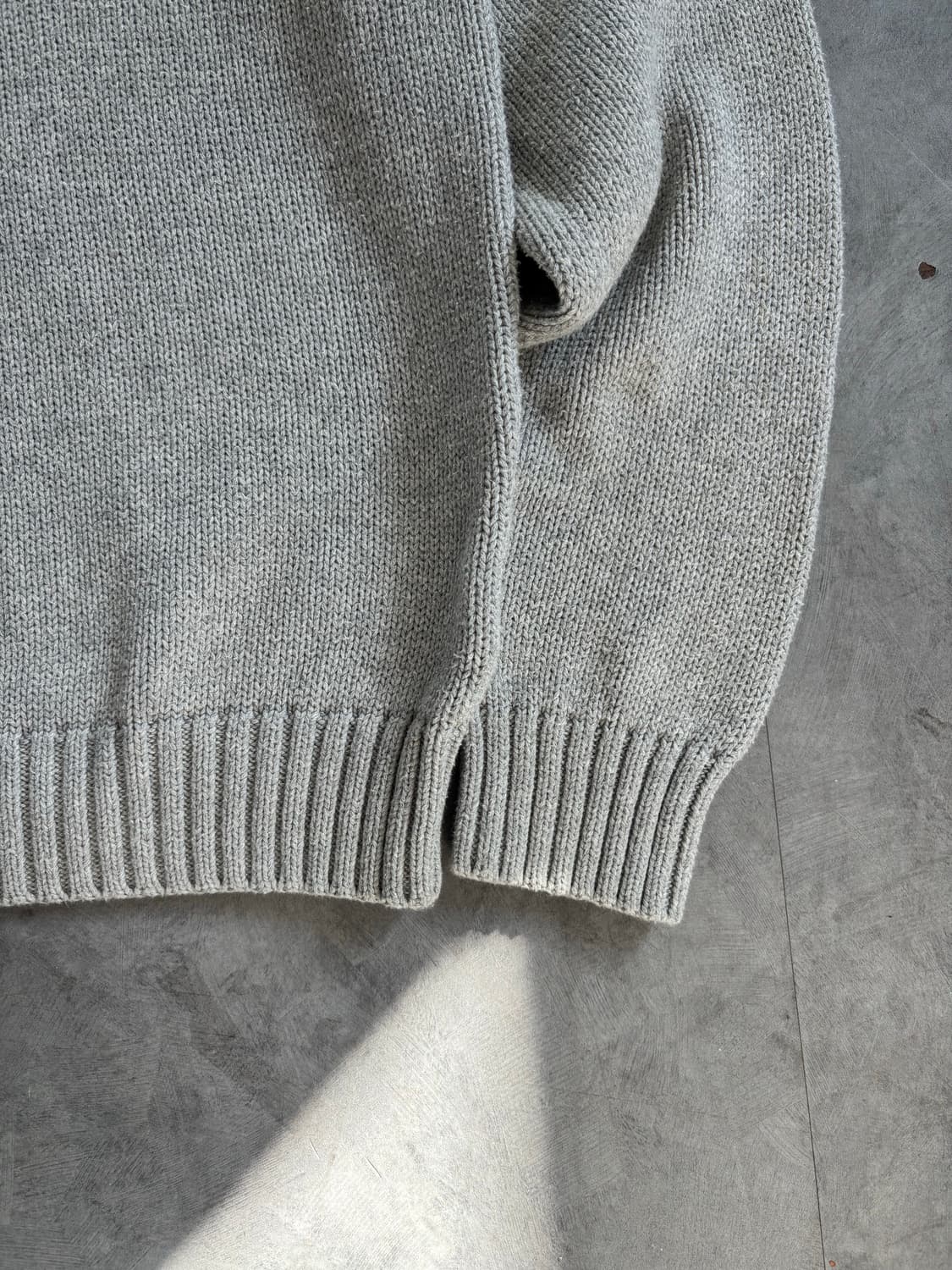 폴로랄프로렌 신형라벨 그레이 라운드넥 니트 상품이미지2