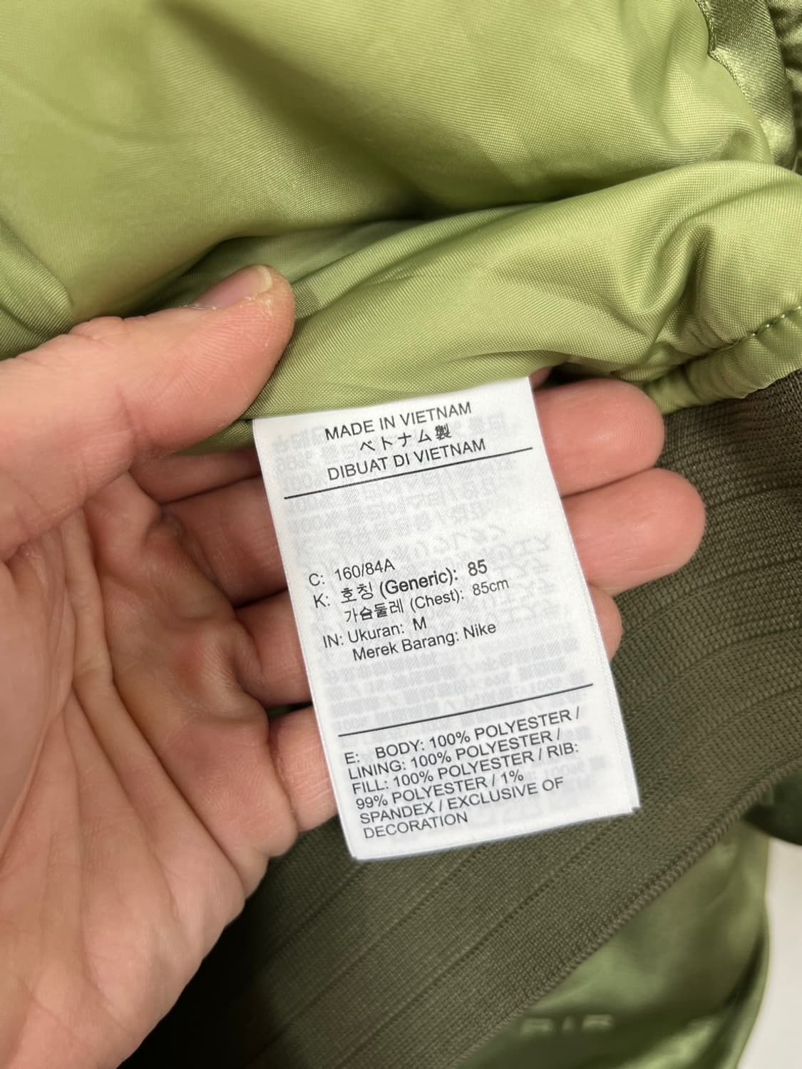 나이키 NSW 스우시 에어 봄버 자켓  상품이미지5