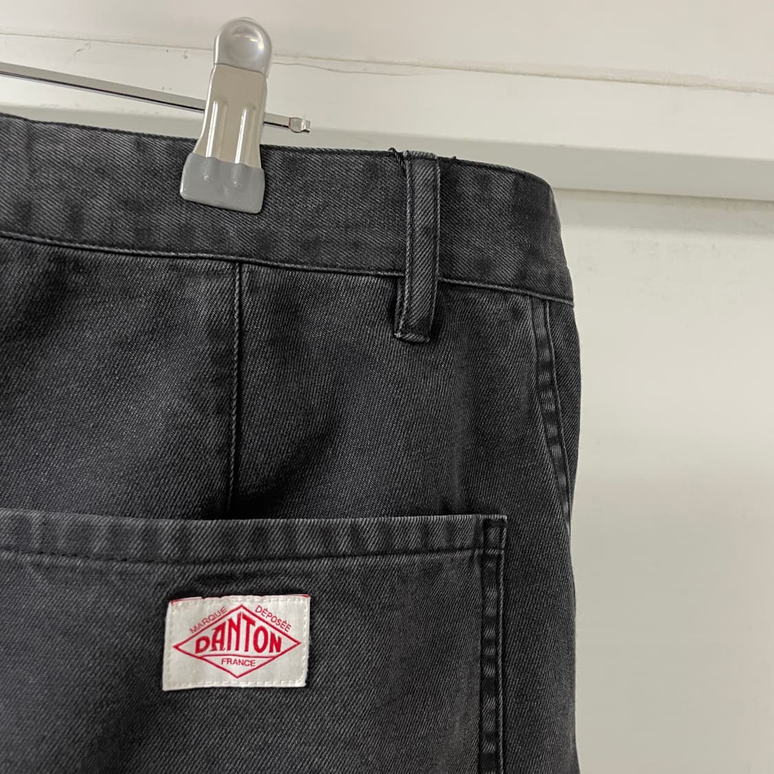 단톤 흑청 데님 워크 팬츠 42 상품이미지4
