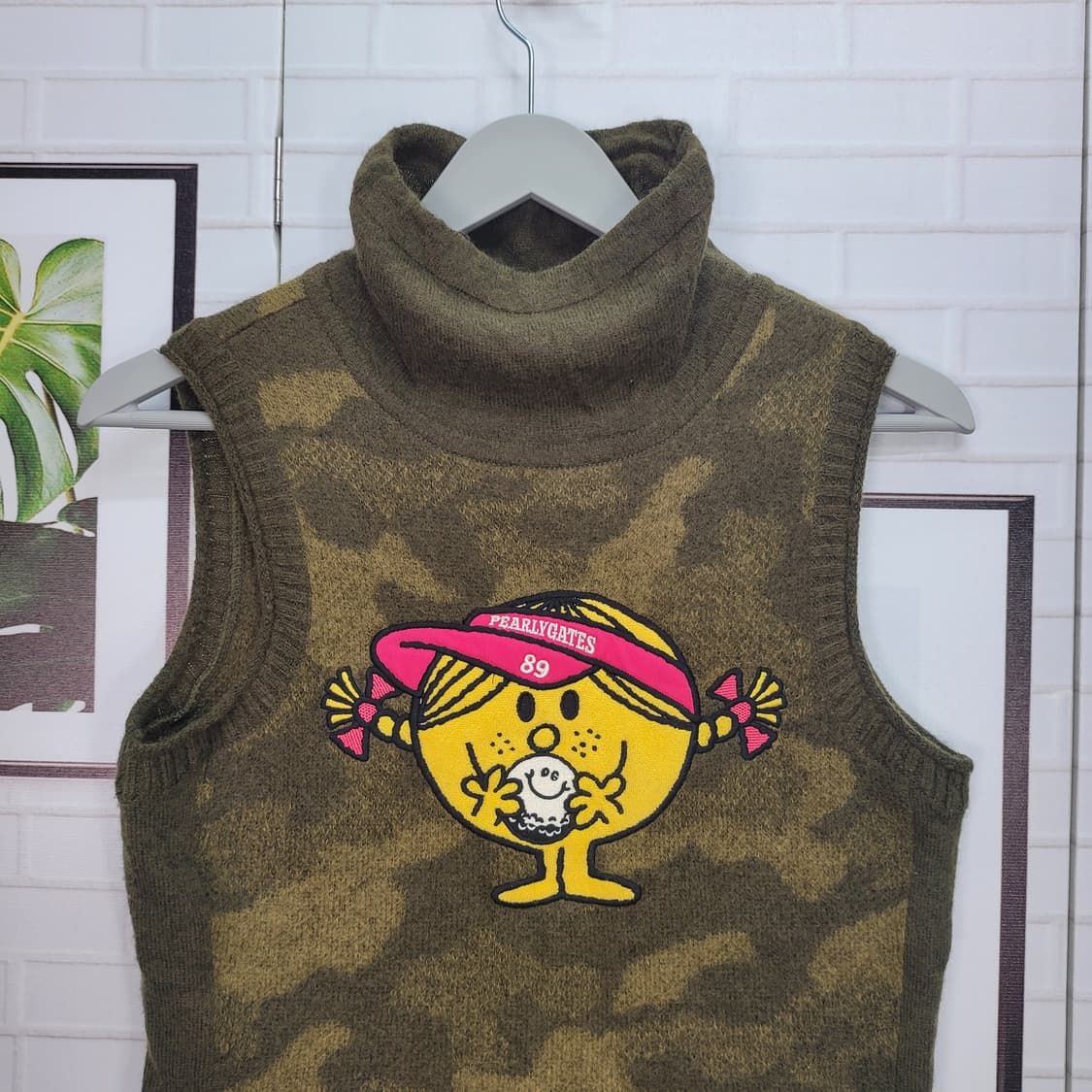 PEARLY GATES 파리게이츠 골프 니트 베스트 조끼 0사이즈 상품이미지2
