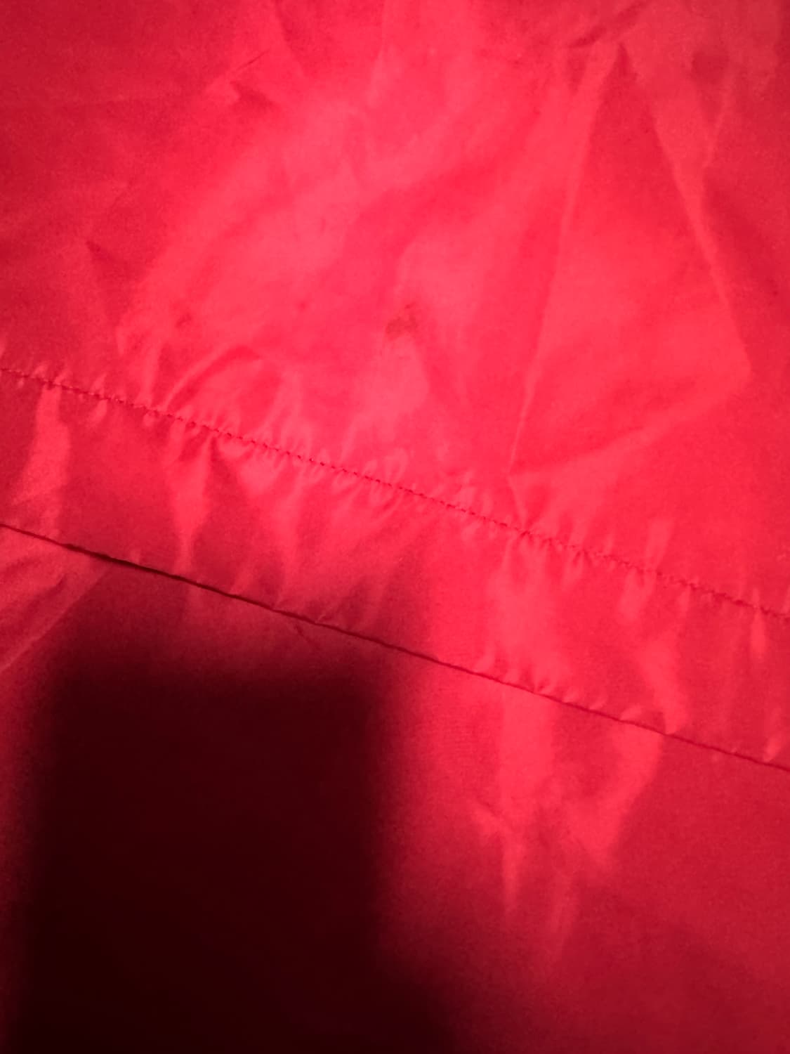 일본빈티지 JPN 레드 바람막이 후드 아노락 L ~ XL 상품이미지4