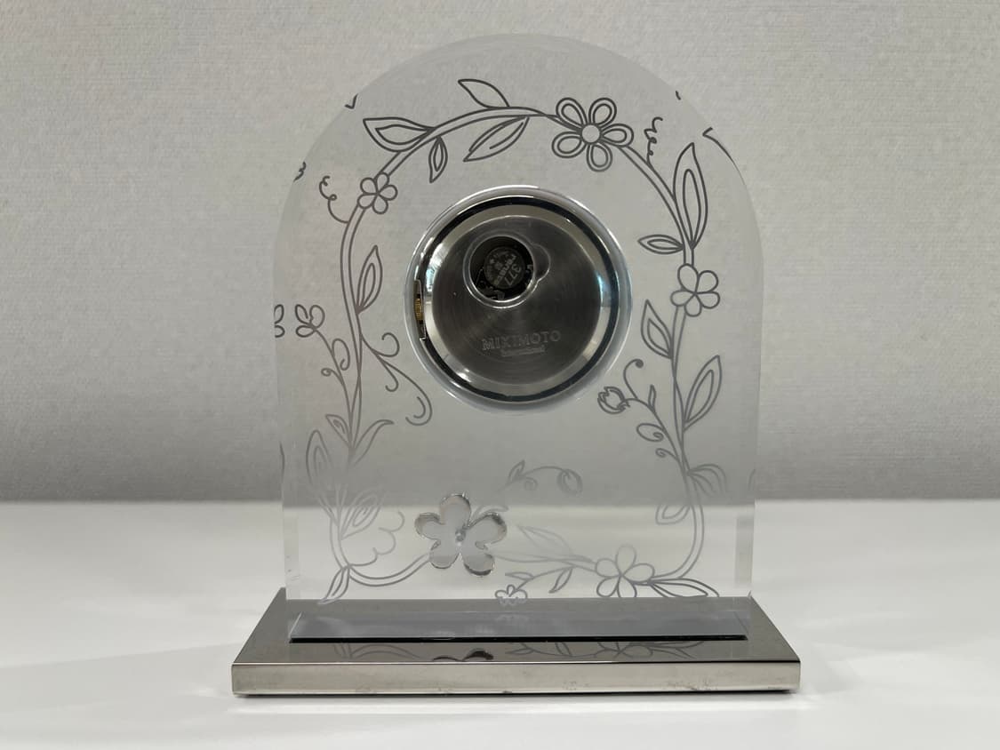 미키모토 펄 진주 아치형 탁상시계 MIKIMOTO 7번 상품이미지4