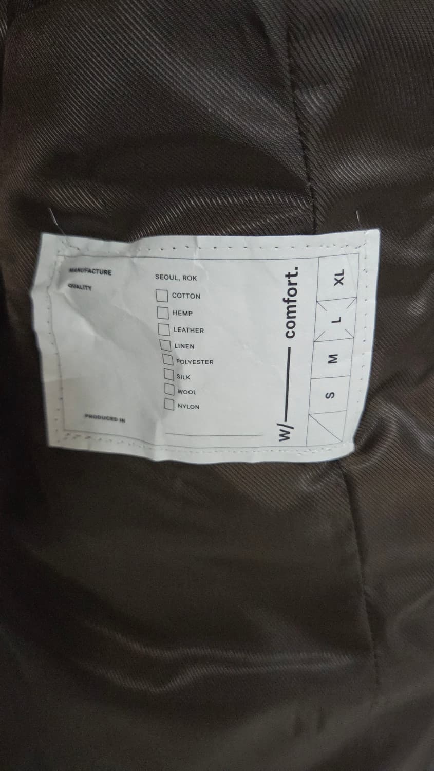 윗 with 트윌 헤비 블레이져  상품이미지5