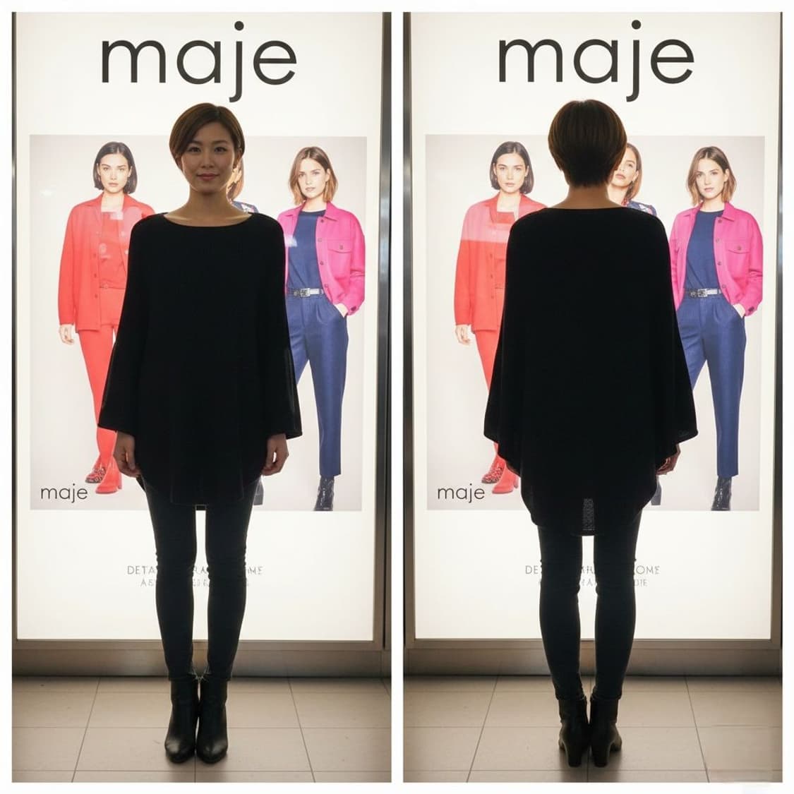 55.마쥬 캐시미어 케이프 상품이미지1