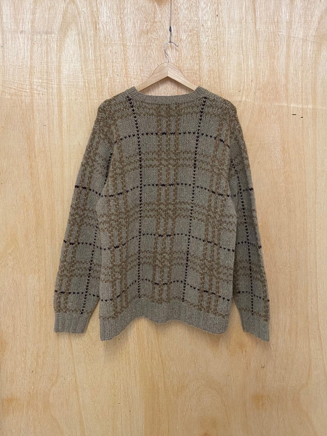 EDDIE BAUER check knit 에디바우어 체크 니트 상품이미지2