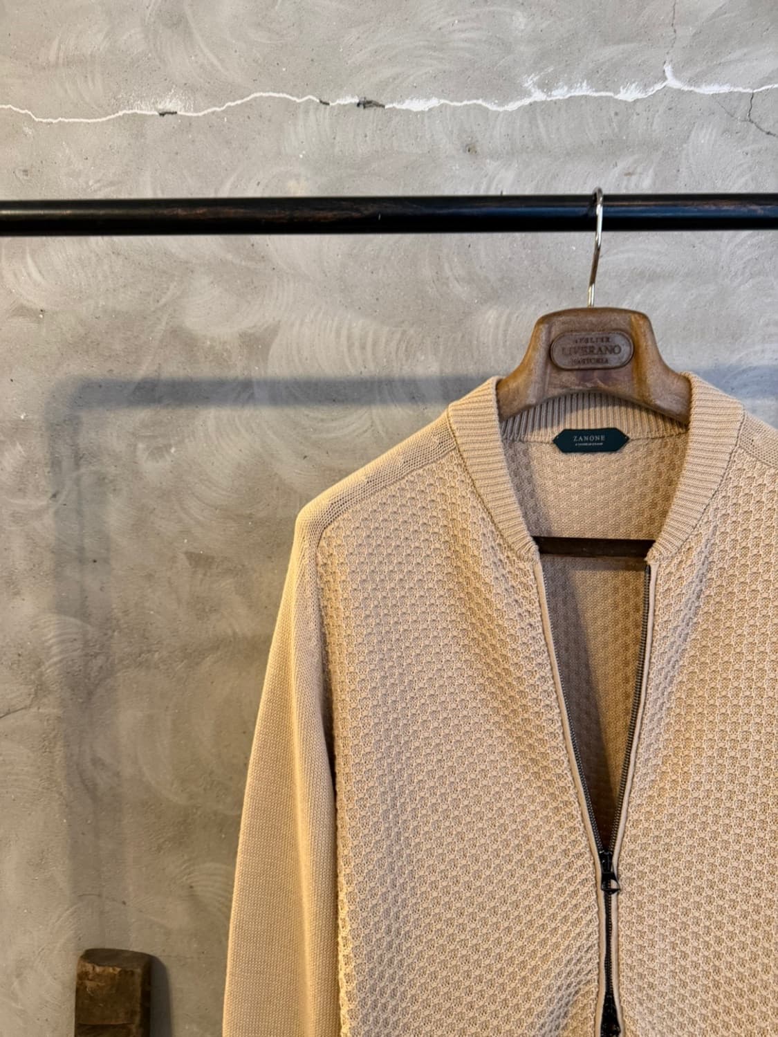 자노네 짚업 가디건 105 상품이미지2