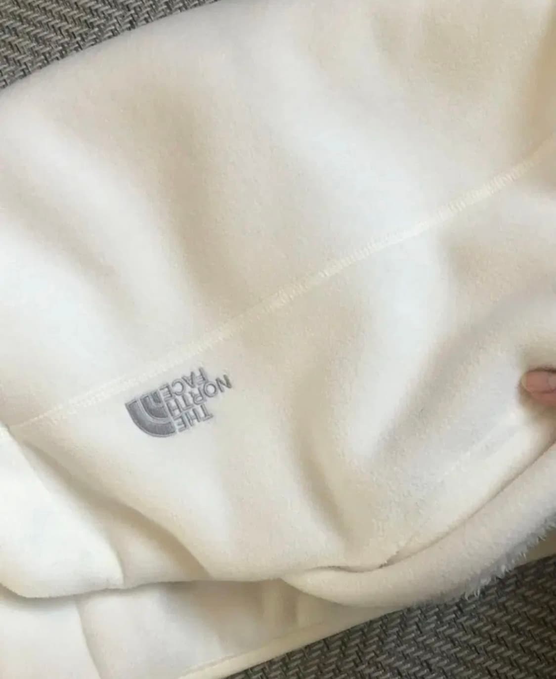 빈티지 노스페이스 화이트 후리스 상품이미지7