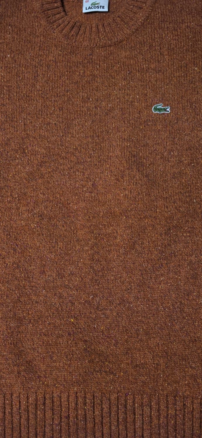 라코스테 브라운 울 니트 100 상품이미지5