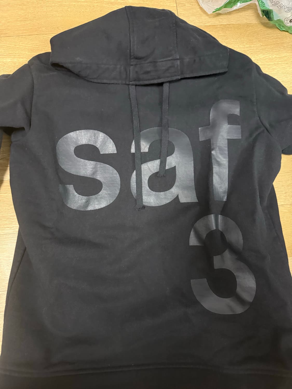 사파리스팟 베이직 사파리 후드 블랙 상품이미지3