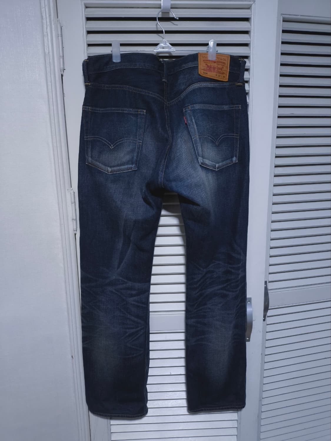 34 리바이스 504 청바지 데님 중청 상품이미지3