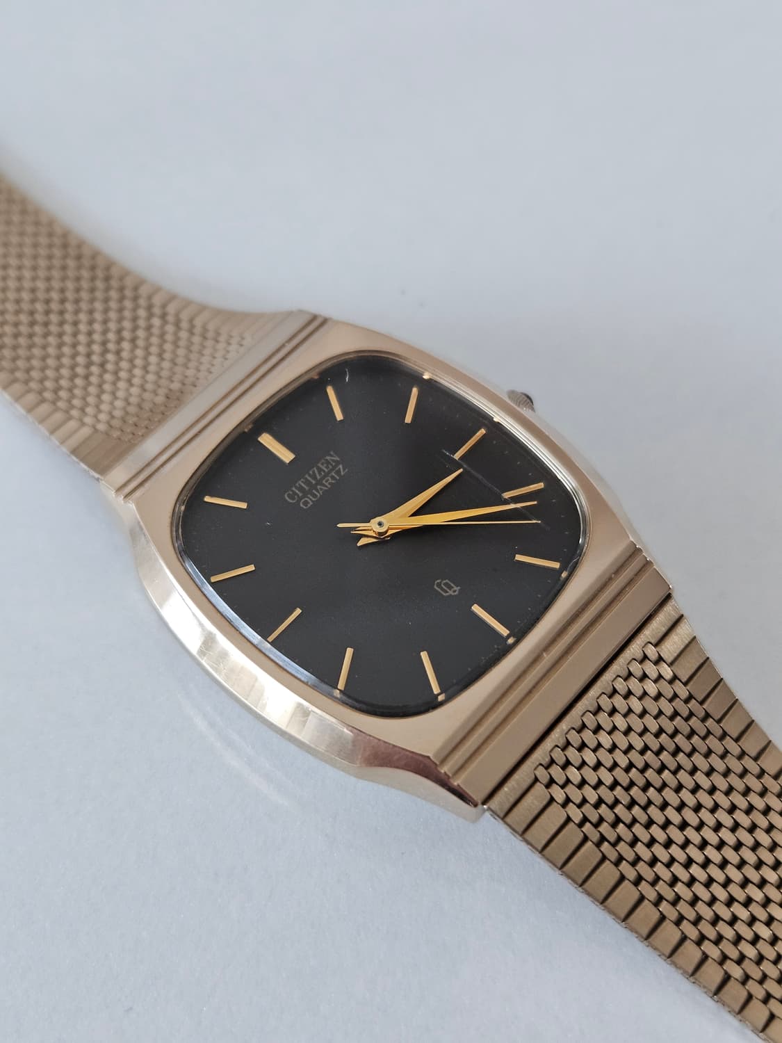 시티즌 쿼츠 빈티지 금장 시계 상품이미지2