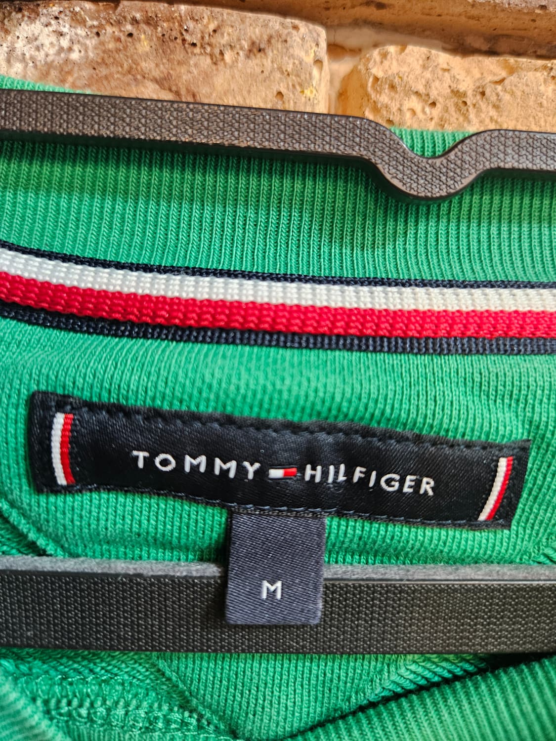타미힐피거 맨투맨  그린 상품이미지5