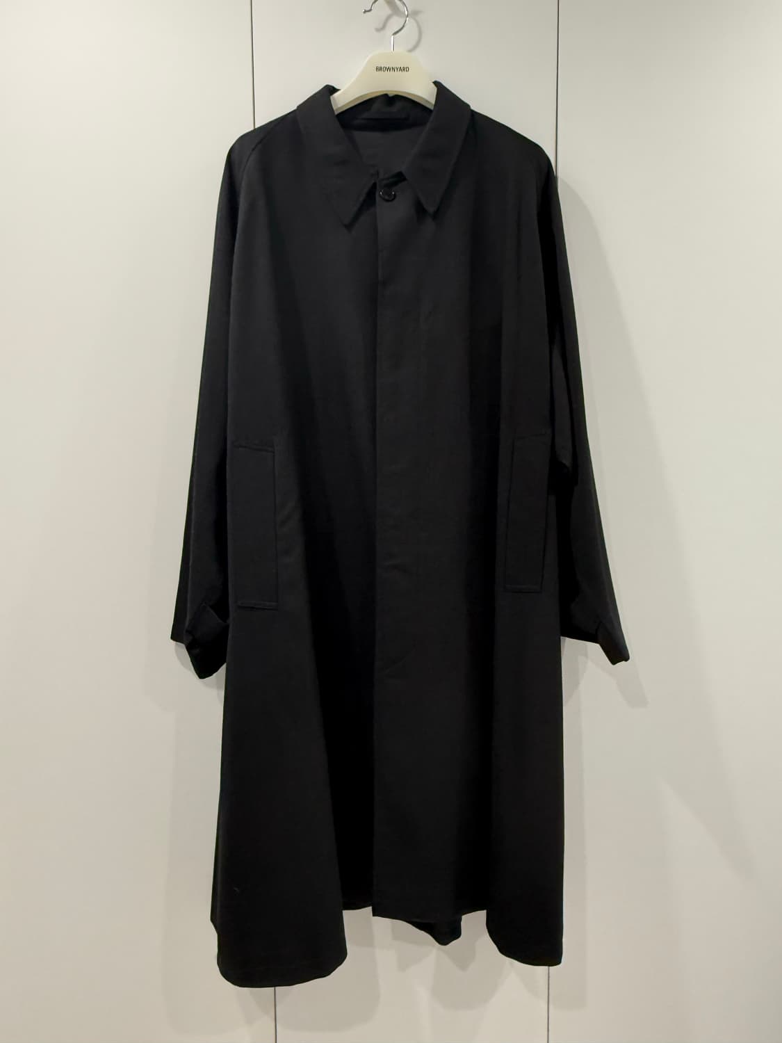 브라운야드 울 발마칸 코트  상품이미지2