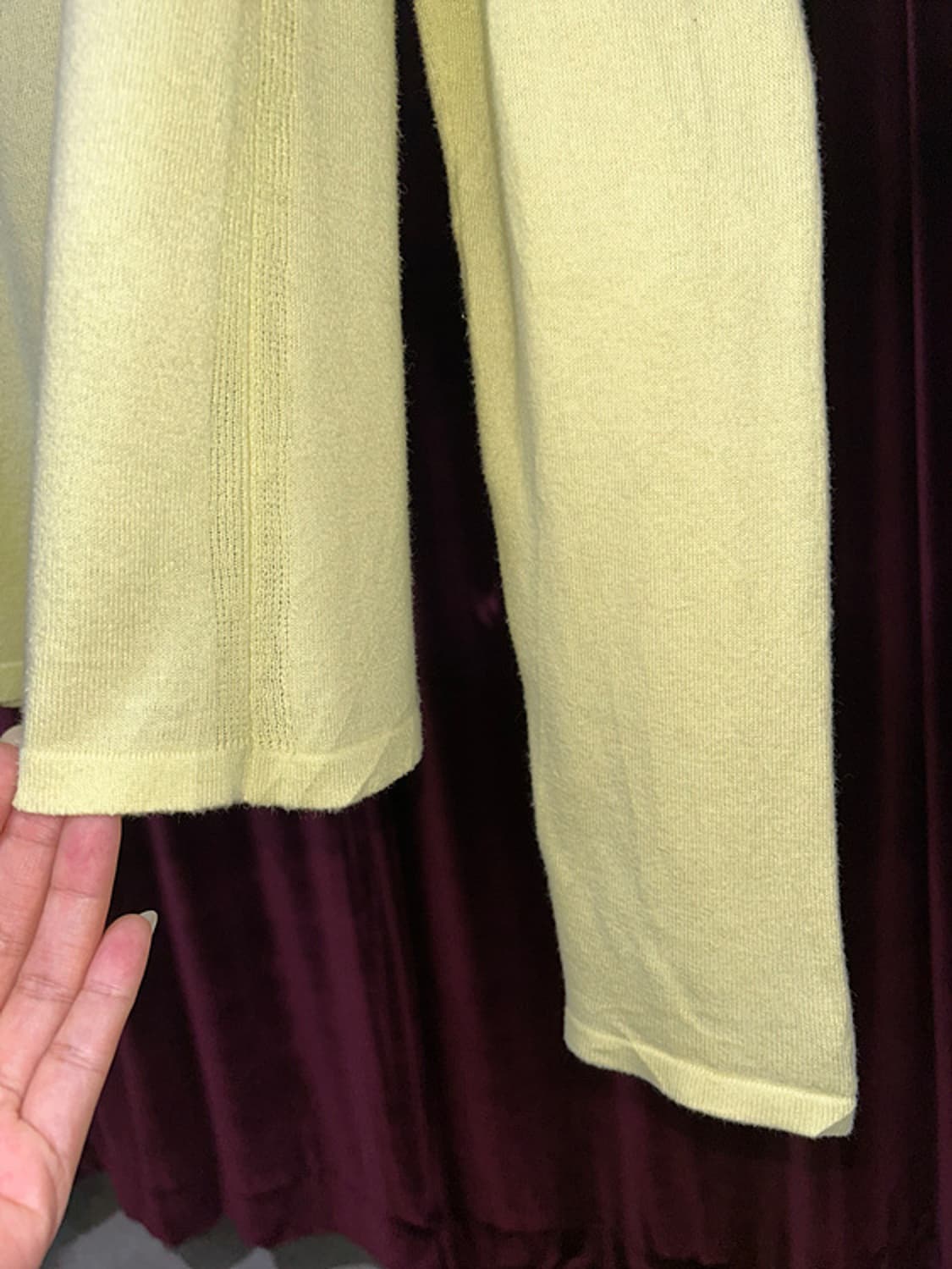 ISSEY MIYAKE lemon knit shirts 상품이미지7