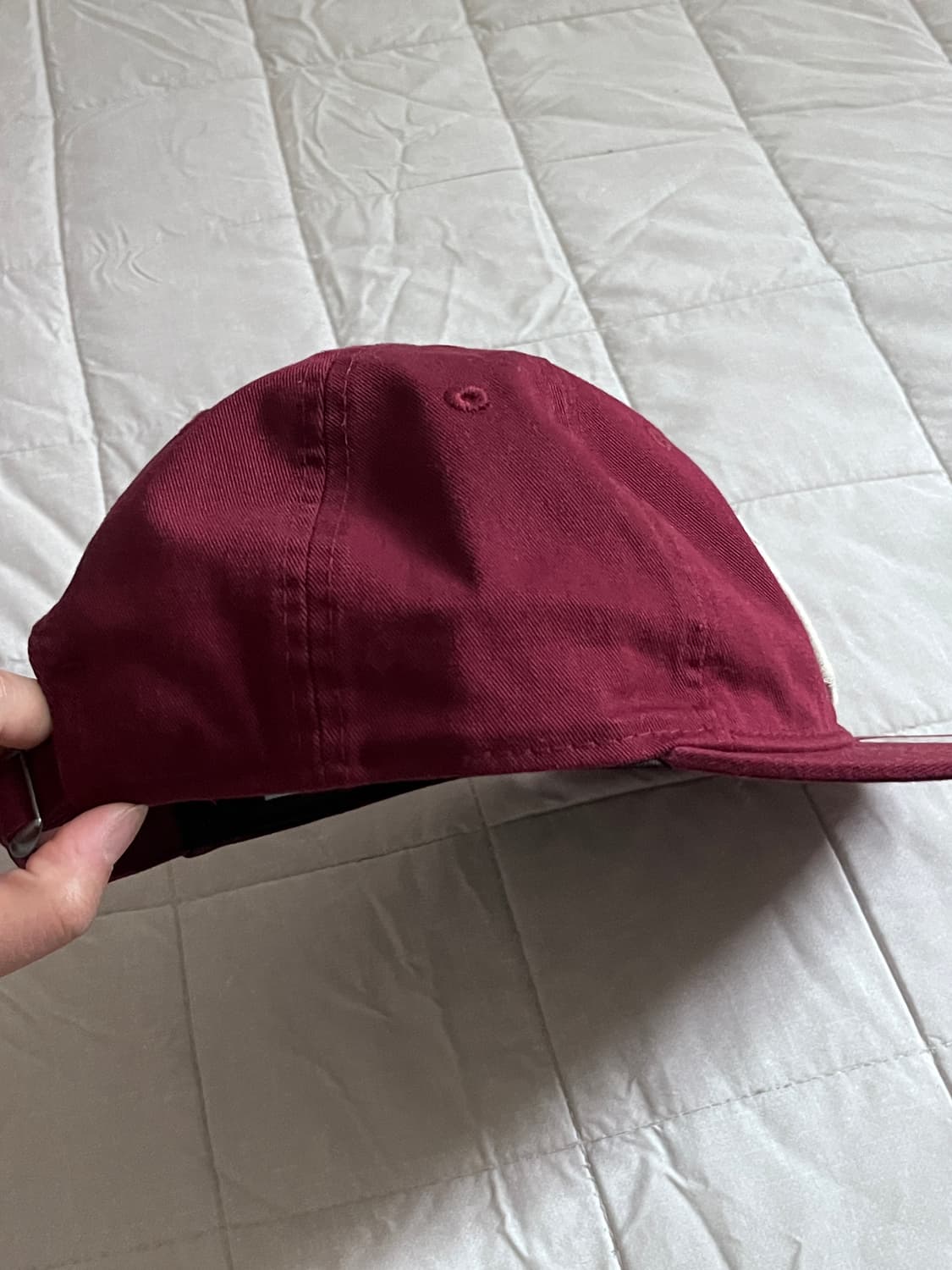 (새상품) 뉴에라 버건디 모자 s/m size 상품이미지4