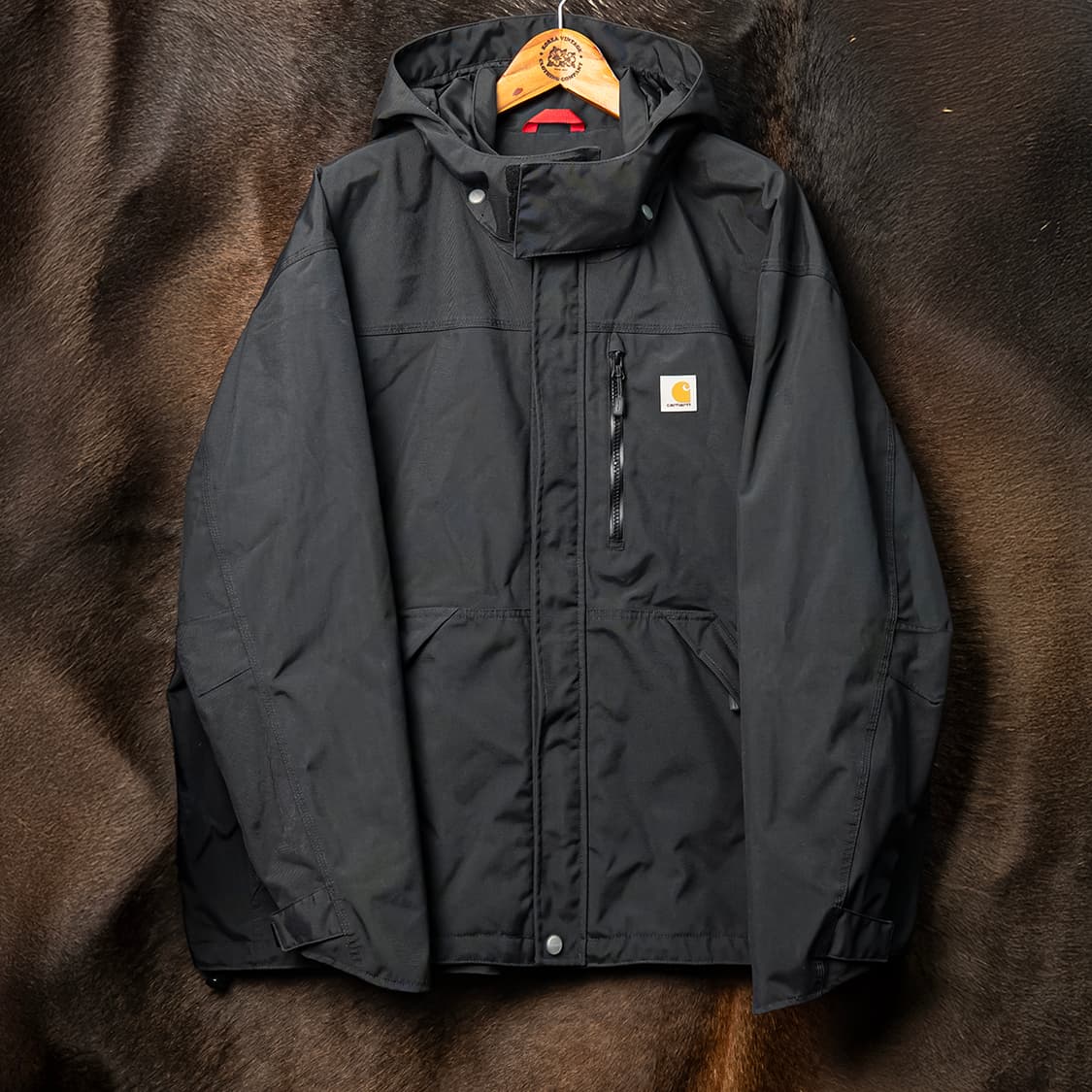 [2XL] 칼하트 J162 쇼어라인 스톰디펜더 자켓 블랙  상품이미지1