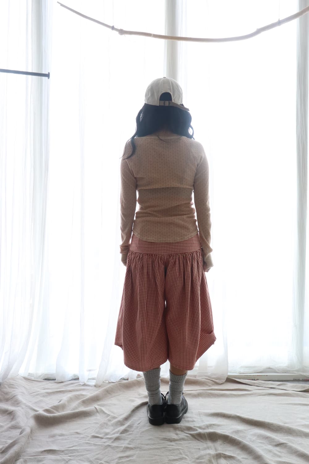 [Kapital] Gingham Check Culottes Pants 상품이미지6