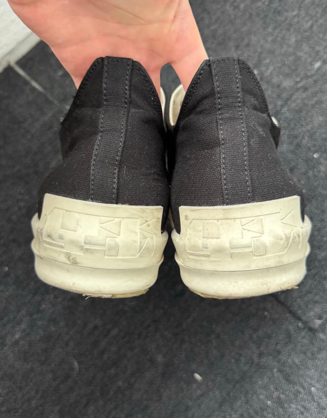 릭오웬스 컨버스 다크쉐도우라인 로우 44사이즈(280) 상품이미지7