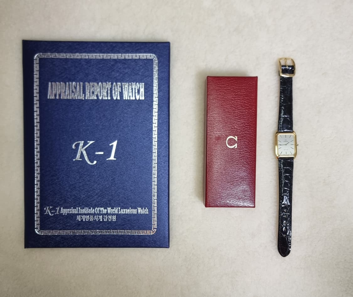 오메가 드빌 실버 다이얼 핸드와인딩 남여공용 시계 상품이미지9