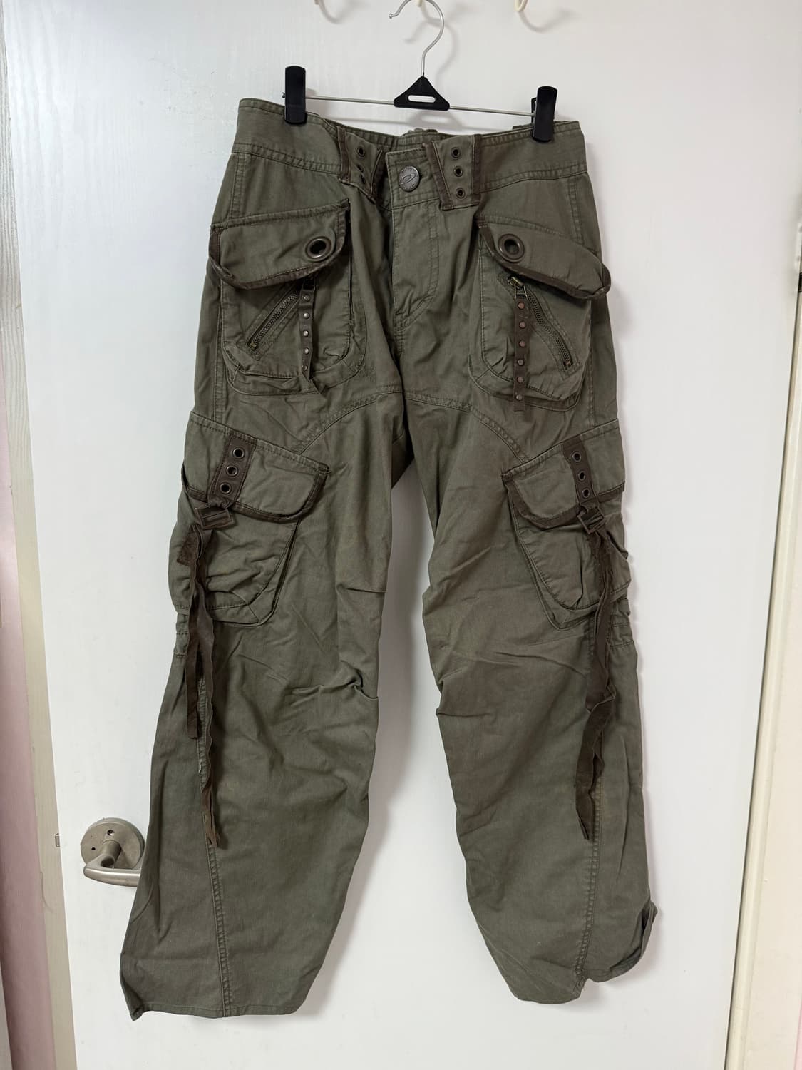 DOHC 카키 카고 팬츠 상품이미지1