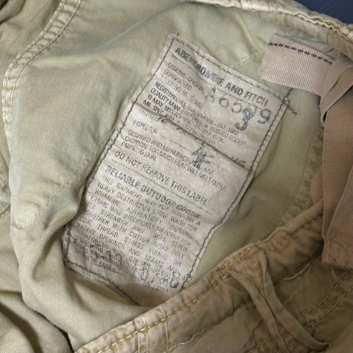00s 아베크롬비 파라슈트 팬츠 상품이미지8