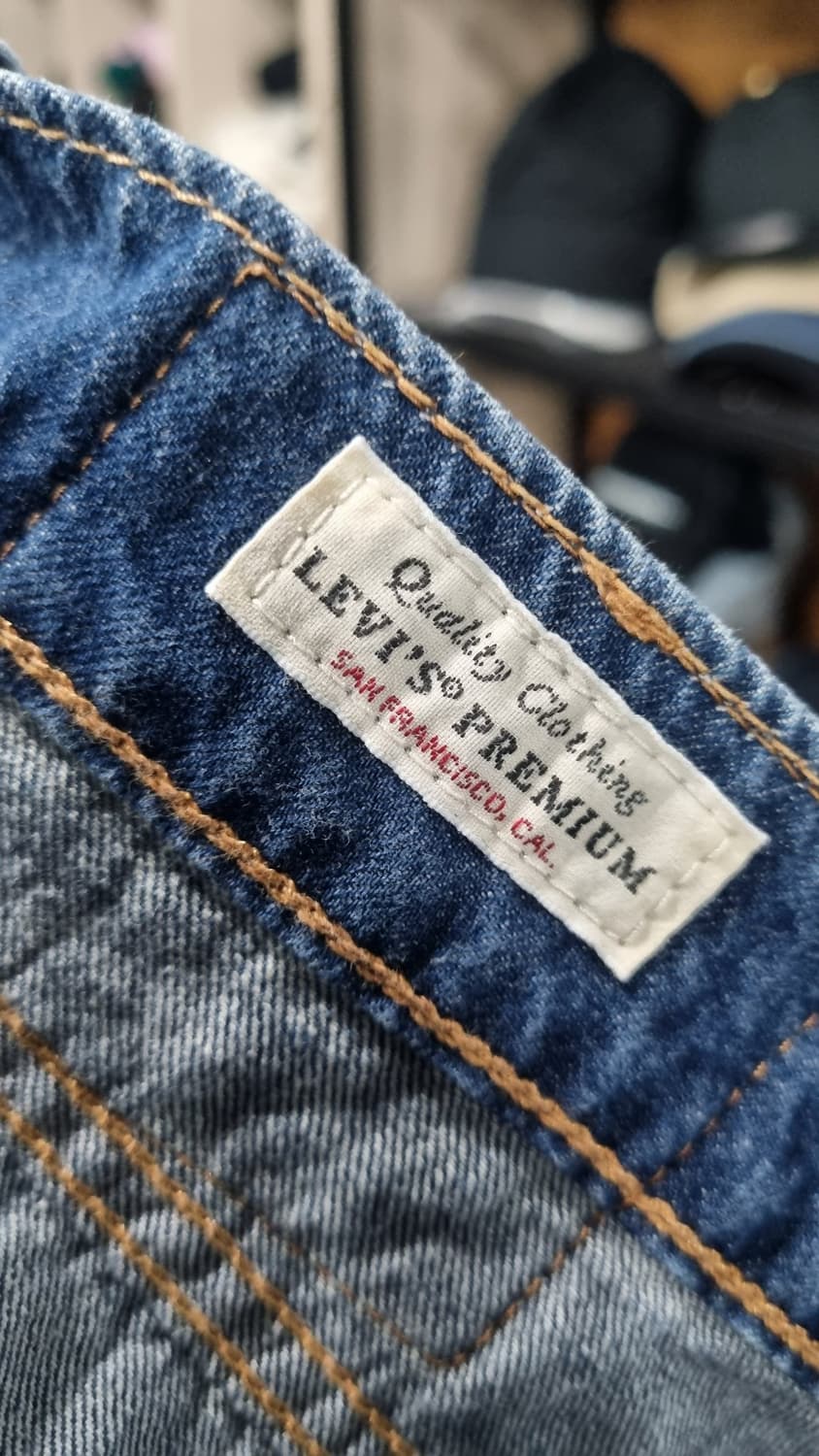 levis505 프리미엄 빅E 쿨소재 데님팬츠 32 상태8/10 상품이미지6