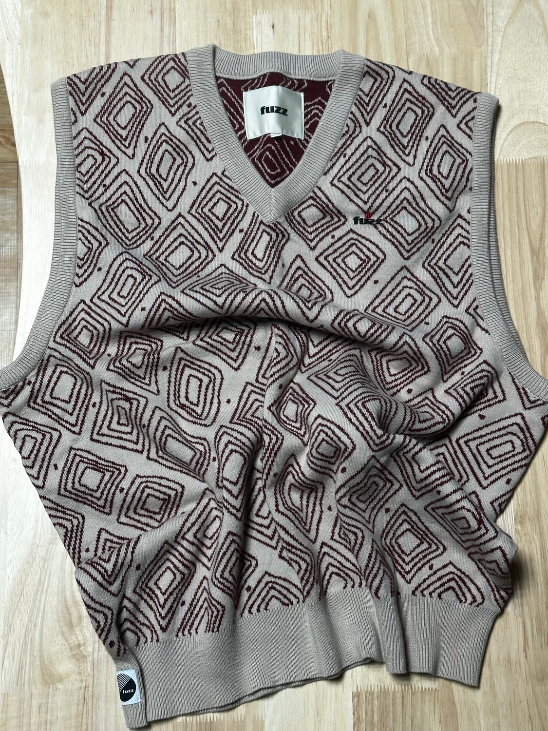 Fuzz 니트 베스트 상품이미지1