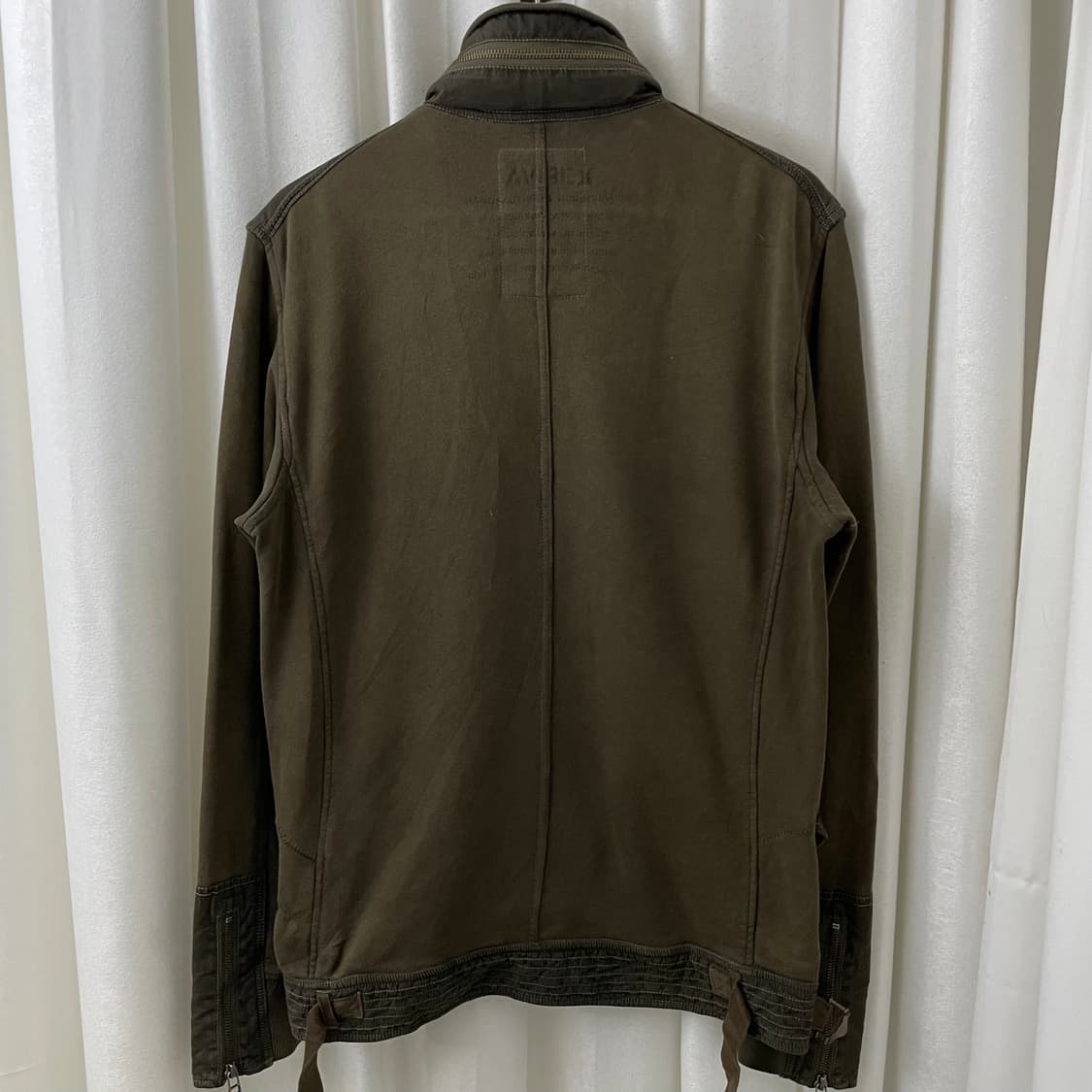 아비렉스 카키 복각 블루종 상품이미지3