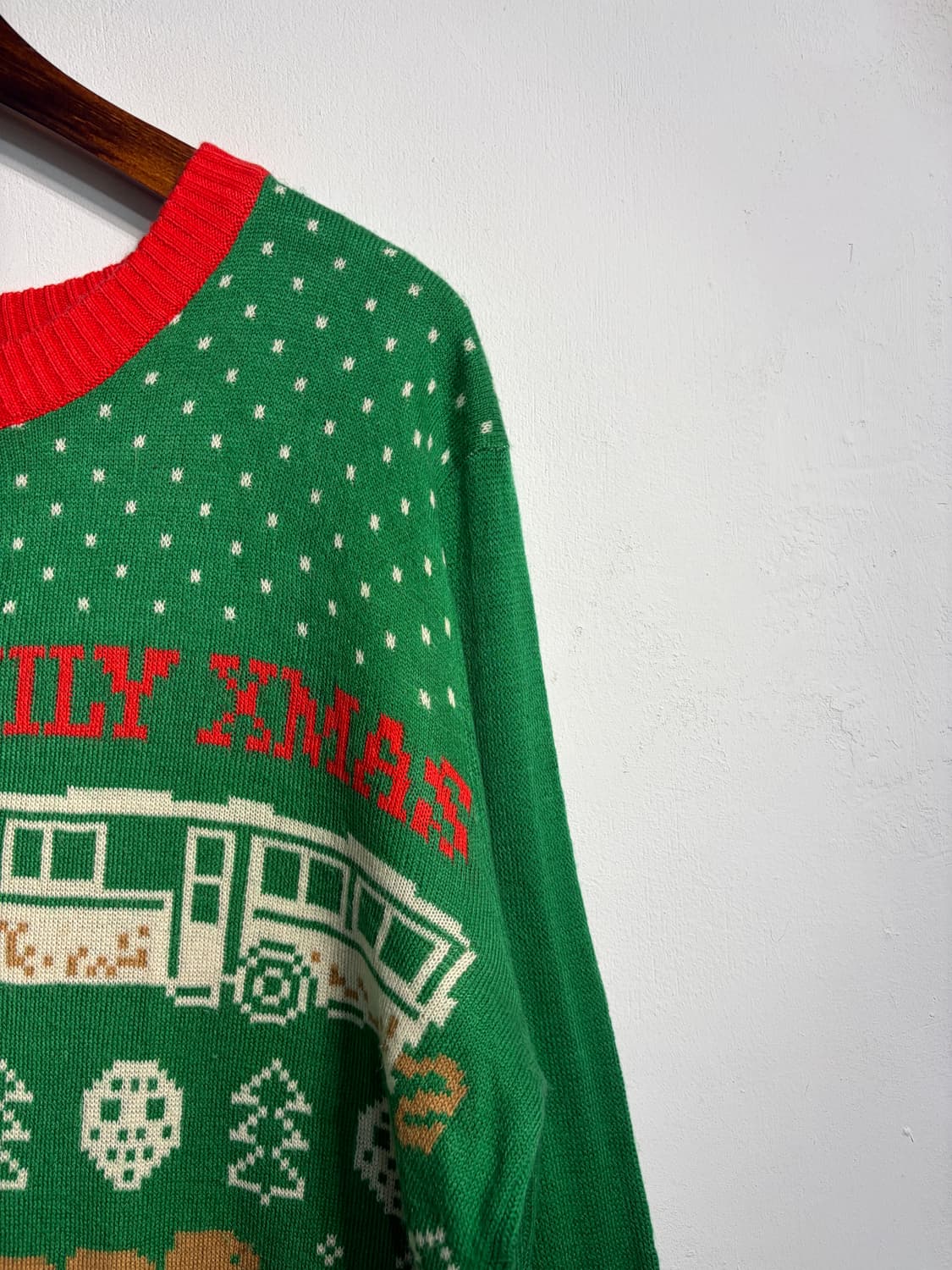 U.S.A. 크리스마스 어글리 니트 루돌프 L 상품이미지4